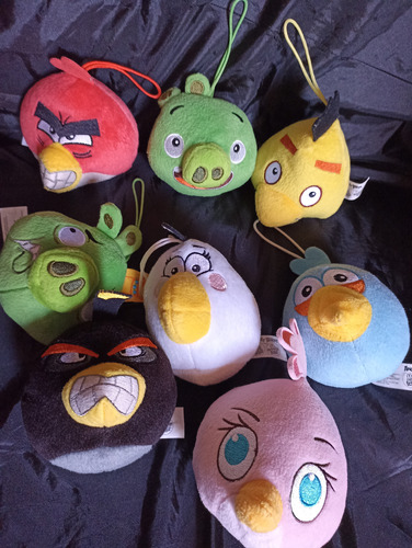 Angry Birds 8 Personajes Colección Completa Macdonalds.usado