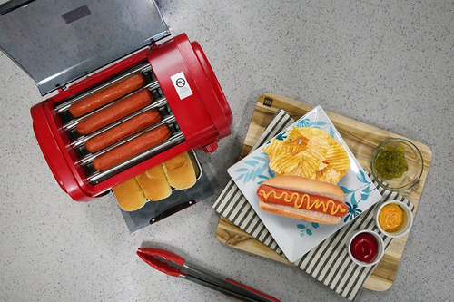 Horno Tostador Para Hot Dog Con Rodillos