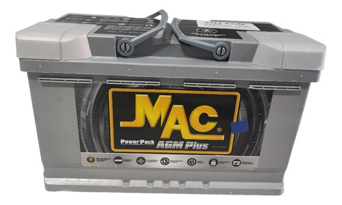 Batería Mac Agm Ln4 80 Amperios