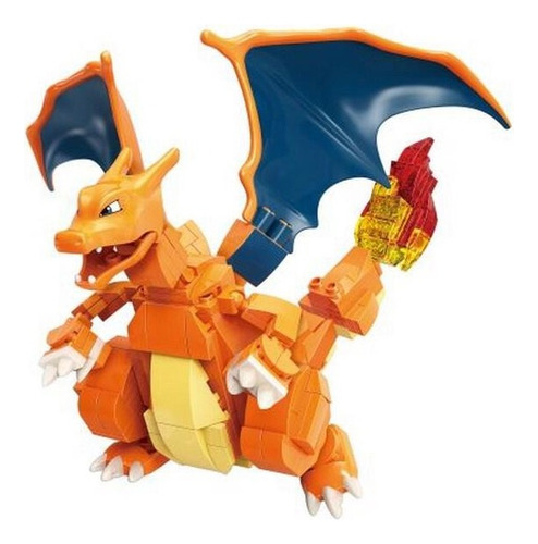 Juguete Bloques Pokémon Charizard Wonder Rompecabezas 3d Go Cantidad De Piezas 273