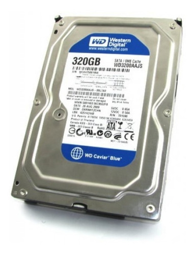 Wd Disco Duro Interno 320gb Sata 3.5 7200rpm Reacondiciona +