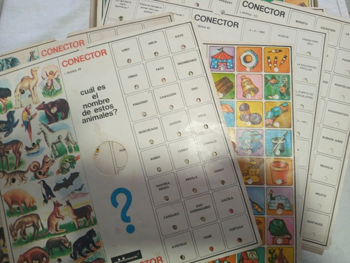Juego De Ingenio Conector 4 Decada Del 70 (Usado)