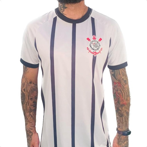 Camisa Corinthians Masculino Simbolo Sccp Licenciada