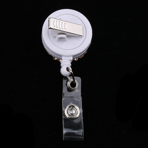 Sostenedor De Insignia Retractable De 6 Piezas Con Clip De