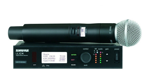 Transmisor Shure Digital Mano Ulxd2 Sm58 L50