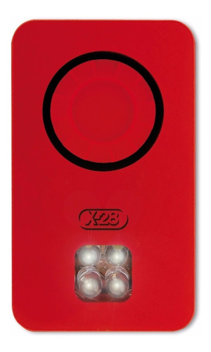 Sirena De Incendio S16il-mpxh X-28 Alarmas Gabinete Rojo Luz
