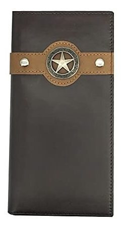 Janhooya Men's Western Wallet Para Hombres Rfid 43vxy