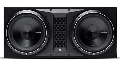 Rockford Fosgate P3-2x12 Puñetazo Doble P3 12  Cargado Caja 