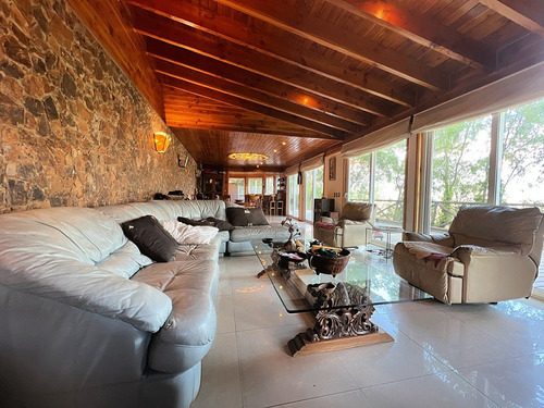 Parcela Con Gran Casa En 1ra Linea Laguna De Aculeo, Paine
