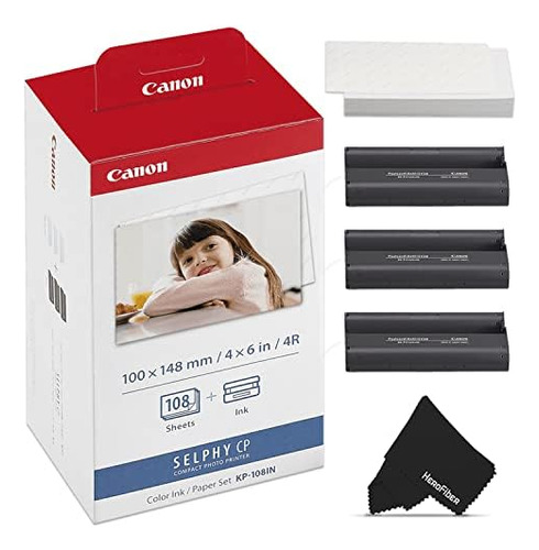 Papel Fotográfico Canon Papel Fotográfico Impresora Kp108in 