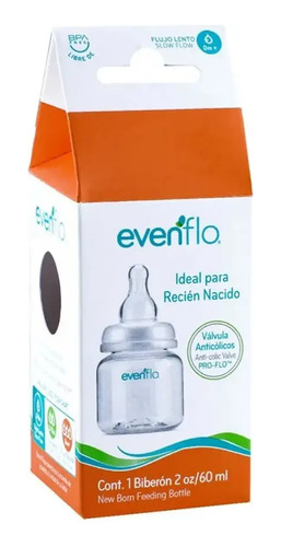 Mamadera Evenflo Bebes Chiquitos 60 Ml Febo