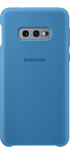 Case Samsung Silicone Cover @ Galaxy S10e Original Azul