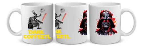 Taza Star Wars De Dark Coffe Darth Vader Café Oscuro