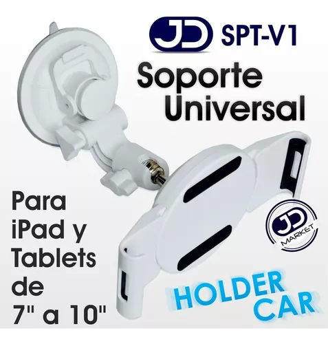 Soporte de montaje en tableta para coche Tablero de parabrisas para  teléfono universal Tablet iPad GPS