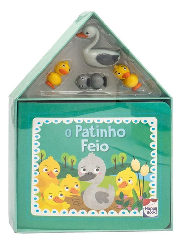 Livro Casinha De Contos : O Patinho Feio 