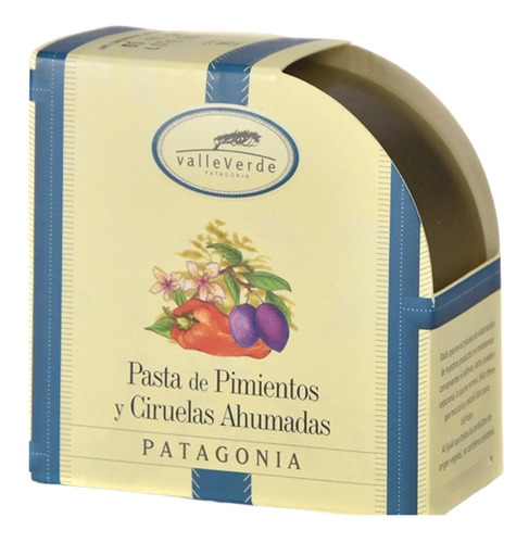 Pasta De Pimientos Y Ciruelas Ahumadas Valle Verde 90gr. X2