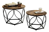 Comprar Mesa De Centro Redonda, Juego De Mesa De Centro Moderno De 2