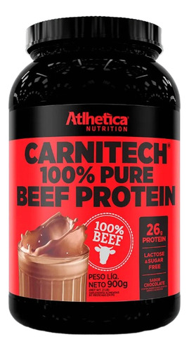 Carnitech 100% Pure Beef Protein Chocolate 2 Lbs