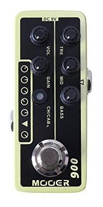 Mooer Audio 006 Us Pedal De Preamplificador Micro Deluxe Clr