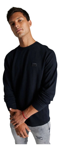 Sweater Hombre J.j.o Crew Neck Mesh Stich And Ston