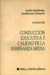 Conducción Educativa Y Calidad De La Enseñanza Media.. - Bra