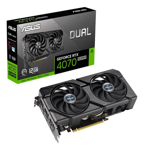 Placa De Vídeo Asus Geforce Rtx 4070 Super Dual 12gb Gddr6x