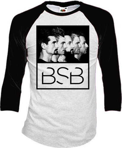 Backstreet Boys Playeras Manga 3/4 Para Hombre Y Mujer D9