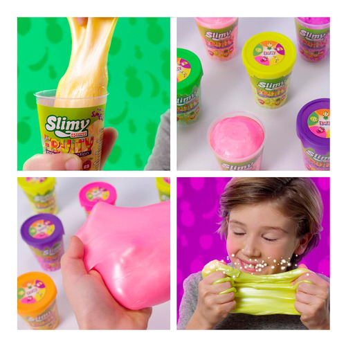 Slimy Slime Fruity 80gr Violeta