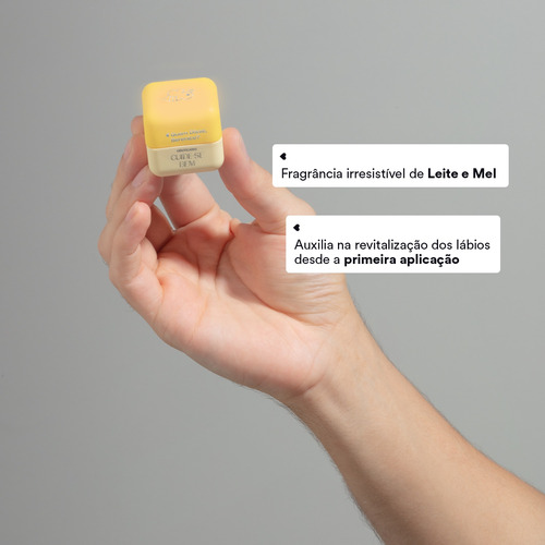Hidratante Labial Incolor Cuide-se Bem Leite E Mel Quem Diss