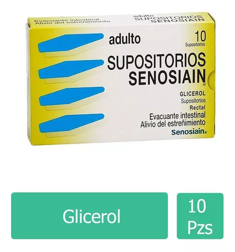 Senosiain Adulto Glicerol 10 supositorios