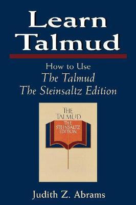 Libro Learn Talmud : How To Use The Talmud - Judith Z. Ab...