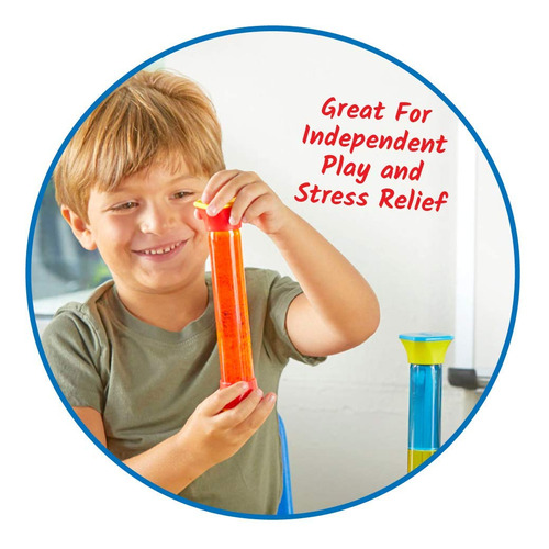 Sensory Fidget Tubes Hand2mind Colormix Para Niños De 3 A 5