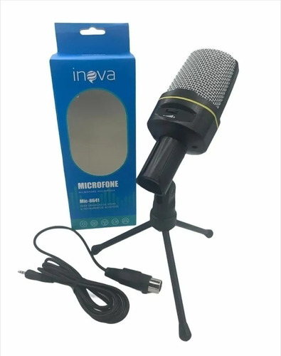 Microfone Condensador Multimídia Mic-8641 