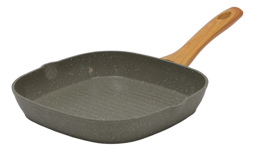Panela Grill Esmeralda 24cm Indução Cerâmico 4mm Style Cook