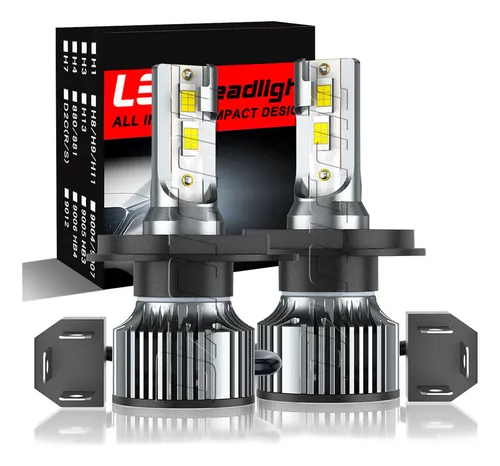 Kit Faros Luz Led H4 30000lm Para Chevrolet Haz Alta/baja