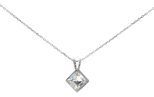 Collarplata 925 Swarovski® Elements Doble Valier Gran Crista