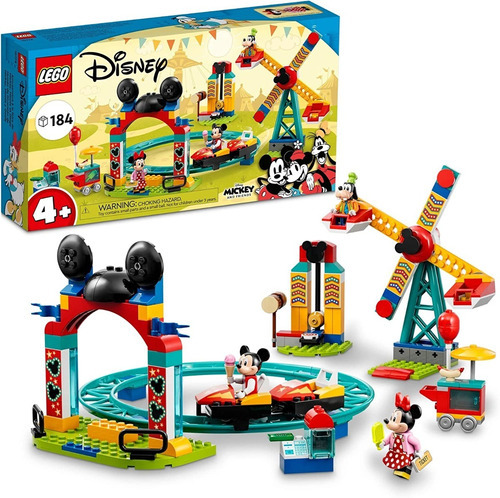 Lego Disney Mundo De Diversión Mickey, Minnie Y Goofy 10778 Cantidad De Piezas 184