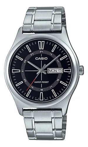 comprar Reloj Casio Mtp-v006d-1cu Acero Doble Fechador De Hombre