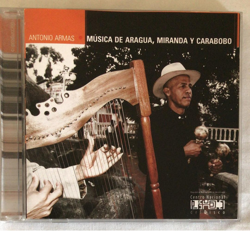 Antonio Armas. Música De Miranda. Cd Usado. Qqg. Ag.