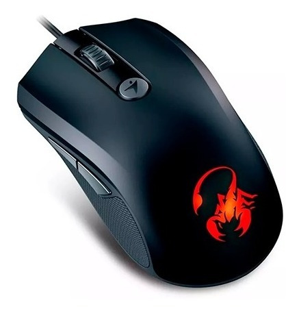 Imagen 1 de 10 de Mouse Gamer Genius Retroiluminado 1600 Dpi 6 Botones Full