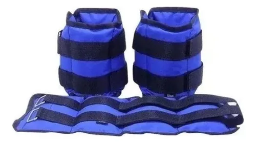 Pesas Tobilleras 5kg 10 Lb Kit 2 Pesas Para Tobillos Muñecas