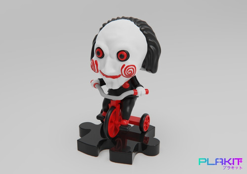 Imagen 2 de 5 de Muñeco Saw Billy Puppet Figura Para Pintar Plakit Coleccion