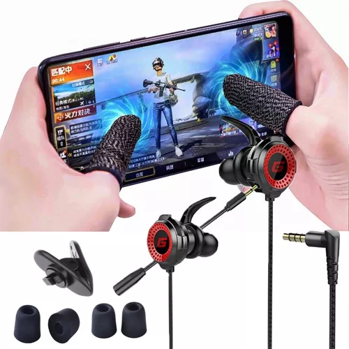 Kit Luvinha Gamer Jogar Free Fire Pubg + Fone De Ouvido