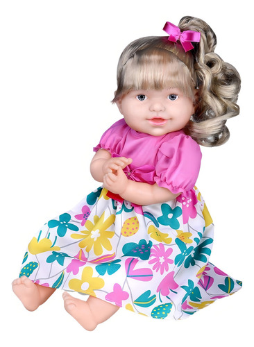 Boneca Thaily Com Cabelo E 30 Frases Falante Menina