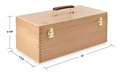 Caja de madera con medidas Grande