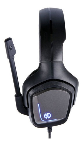 Imagen 3 de 4 de Auricular Gamer Hp H220gs 7.1ch Luz Led Microfono + Ctrl Vol
