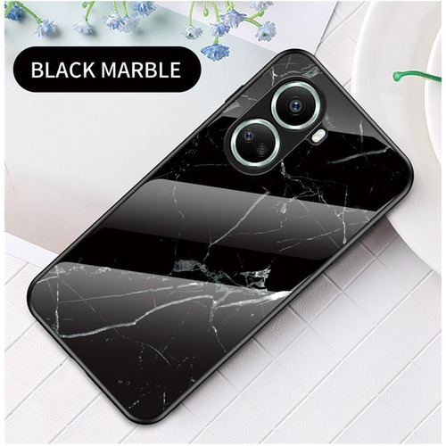 Carcasa Trasera De Silicona De Vidrio Templado Para Huawei N