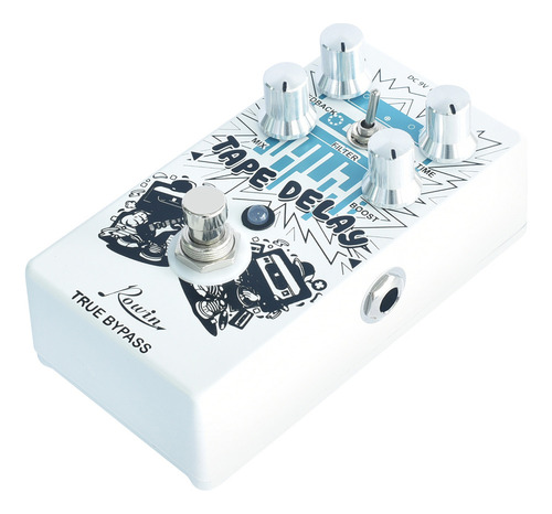 Pedal De Efectos Rowin Pedal Delay Feedback Effect Re-01 Del