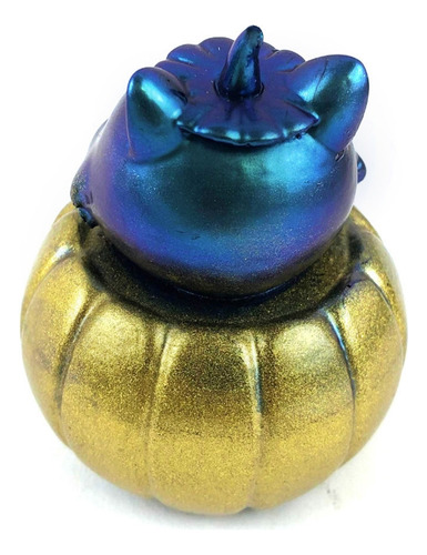 Molde De Silicona Con Forma De Calabaza Y Gato Para Hacer Ve