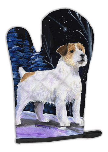 Caroline Treasures Ss8388ovmt Starry Night Jack Russell Terr